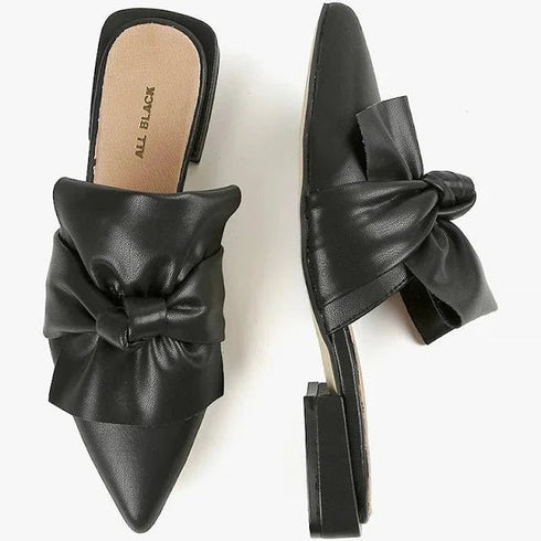 Fold & Knot Slide - All Black - Black